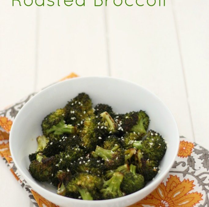 Spicy Ginger Roasted Broccoli