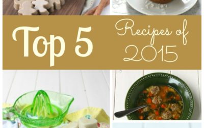 Year in Review: Top 5 Recipes of 2015